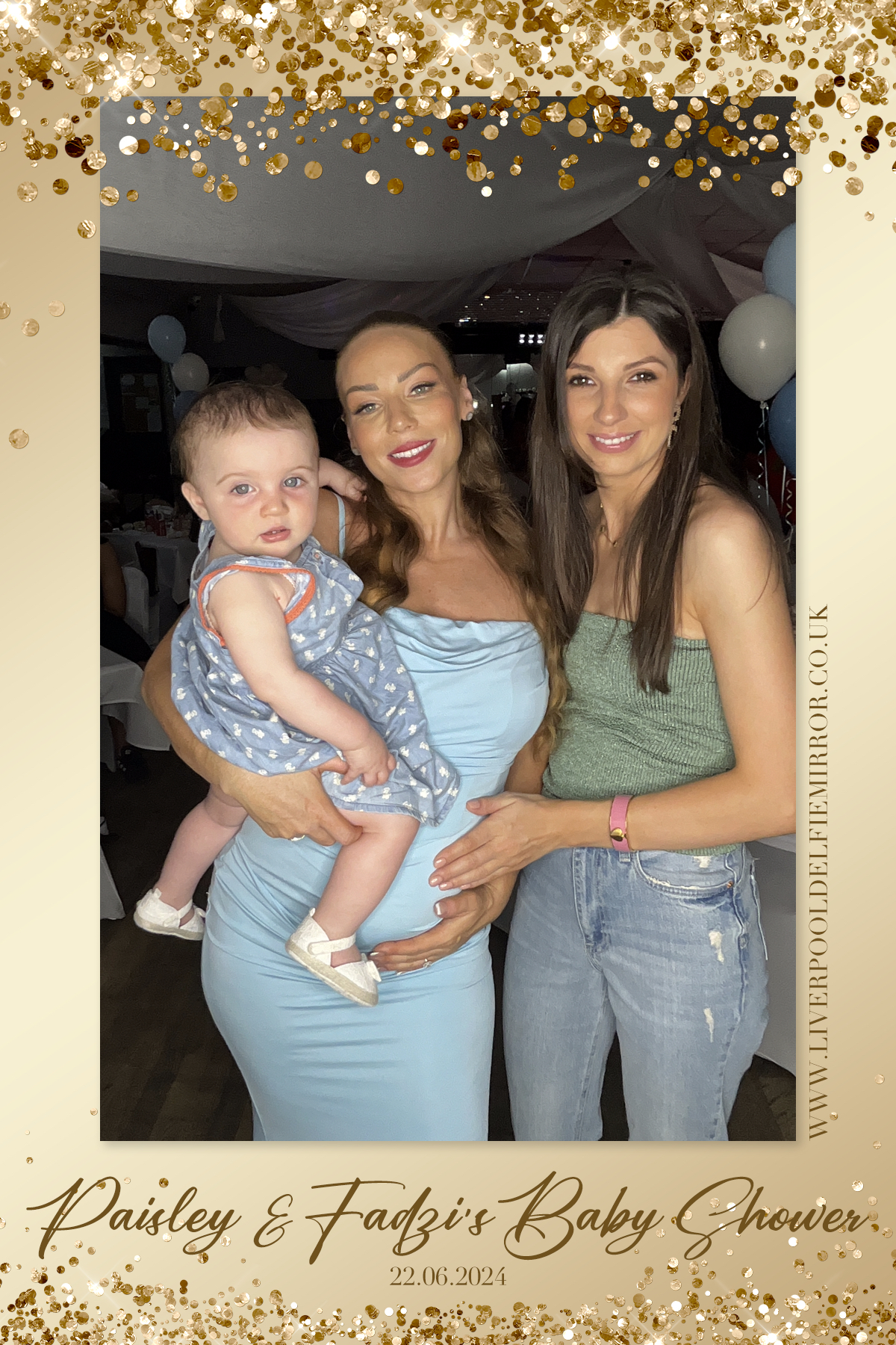 Paisley & Fadzi's Baby Shower | View more photos from the event at gallery.liverpoolselfiemirror.co.uk/u/LiverpoolSelfieMirror/Paisley-Fadzis-Baby-Shower
