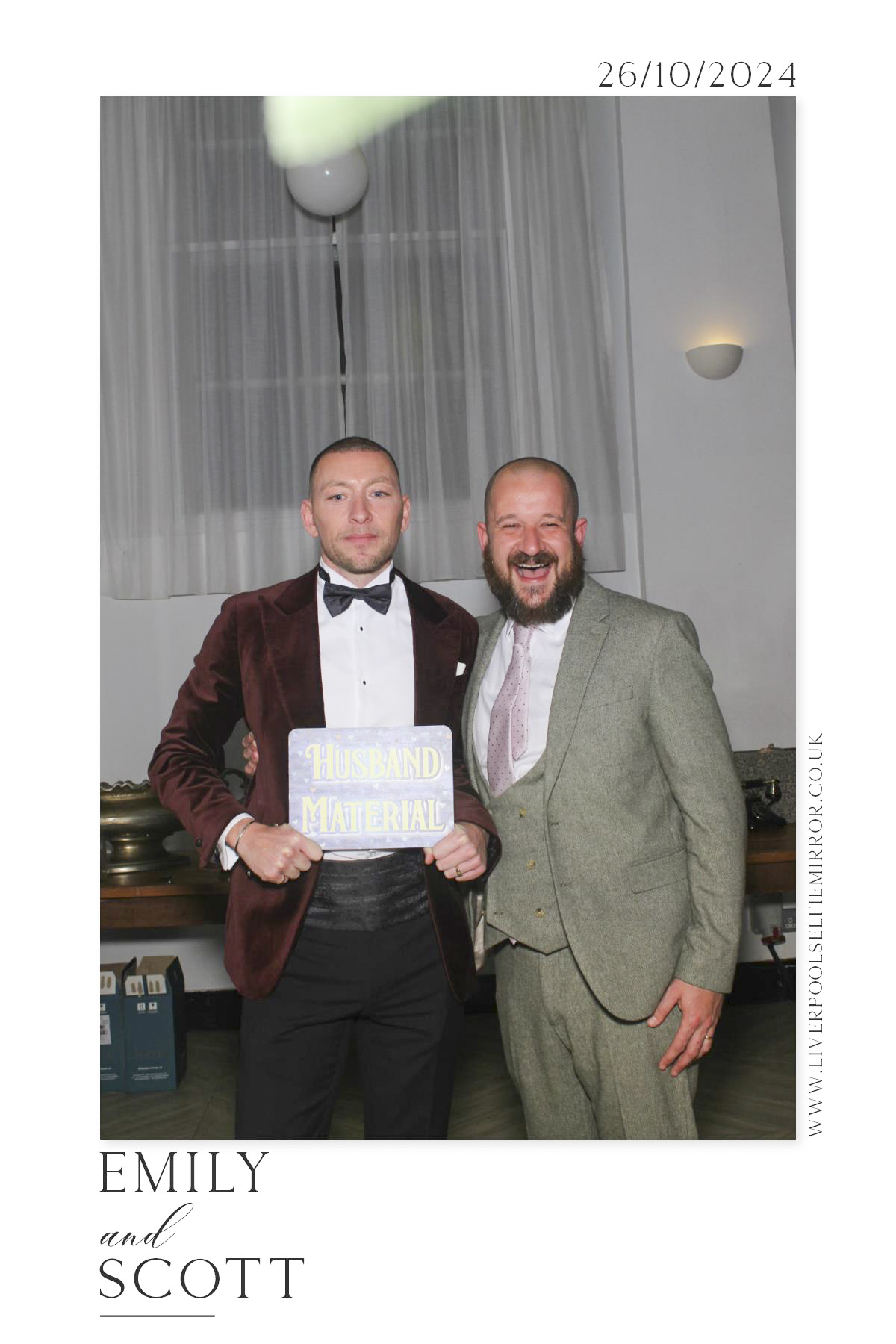 Scott & Emily's Wedding | View more photos from the event at gallery.liverpoolselfiemirror.co.uk/u/LiverpoolSelfieMirror/Scott-Emilys-Wedding