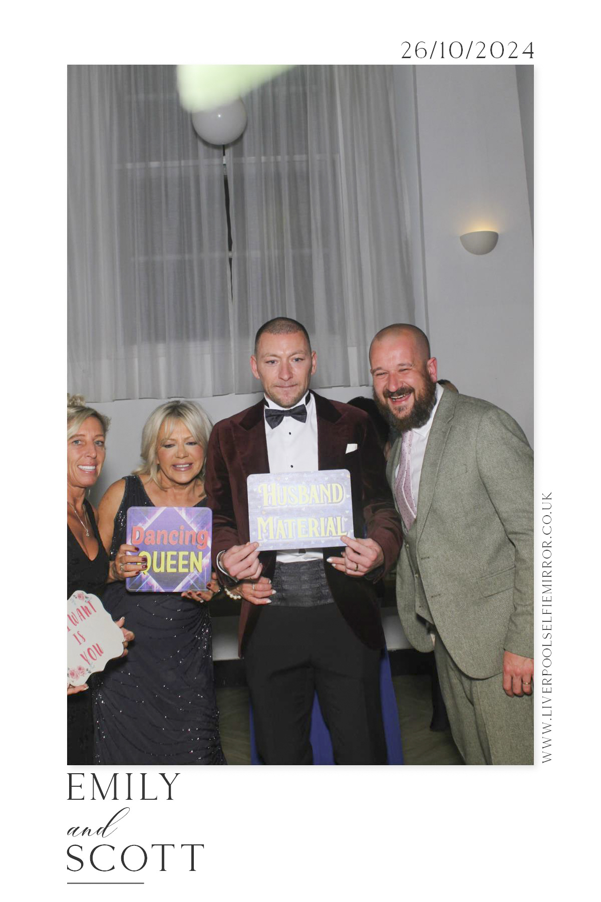 Scott & Emily's Wedding | View more photos from the event at gallery.liverpoolselfiemirror.co.uk/u/LiverpoolSelfieMirror/Scott-Emilys-Wedding