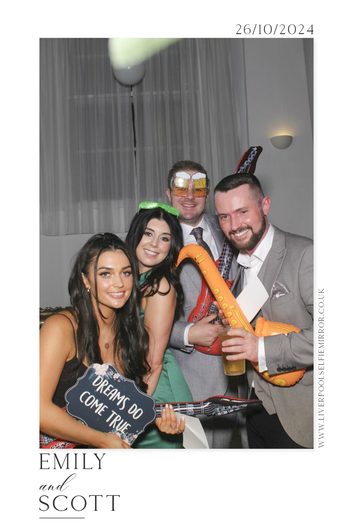 Scott & Emily's Wedding | View more photos from the event at gallery.liverpoolselfiemirror.co.uk/u/LiverpoolSelfieMirror/Scott-Emilys-Wedding