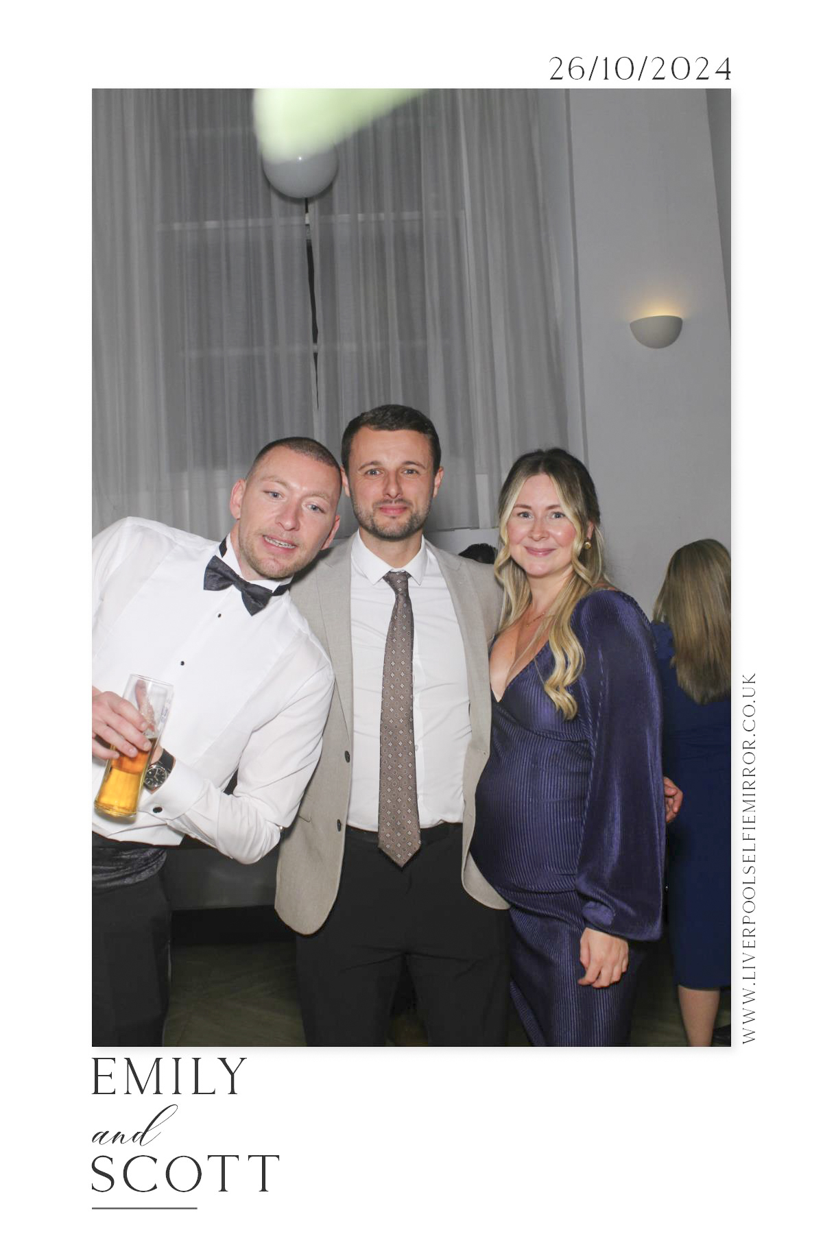 Scott & Emily's Wedding | View more photos from the event at gallery.liverpoolselfiemirror.co.uk/u/LiverpoolSelfieMirror/Scott-Emilys-Wedding