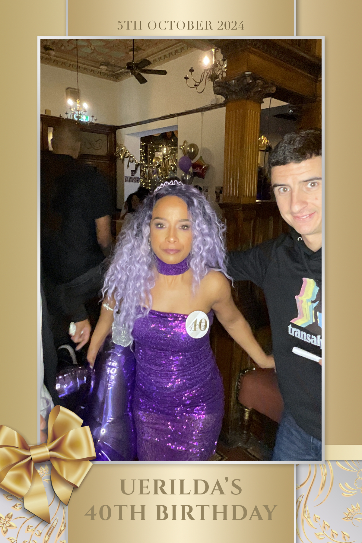 Uerilda's 40th Birthday | View more photos from the event at gallery.liverpoolselfiemirror.co.uk/u/LiverpoolSelfieMirror/Uerildas-40th-Birthday