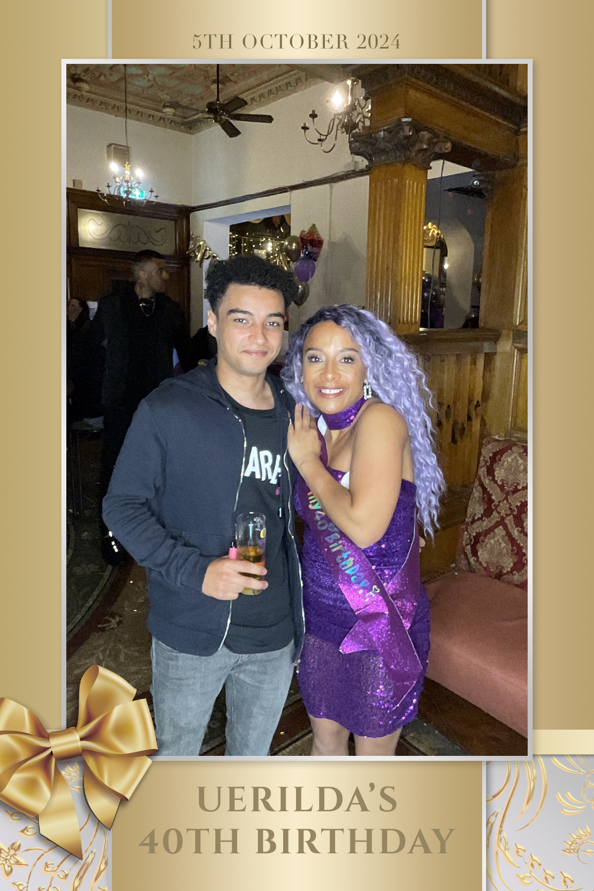 Uerilda's 40th Birthday | View more photos from the event at gallery.liverpoolselfiemirror.co.uk/u/LiverpoolSelfieMirror/Uerildas-40th-Birthday