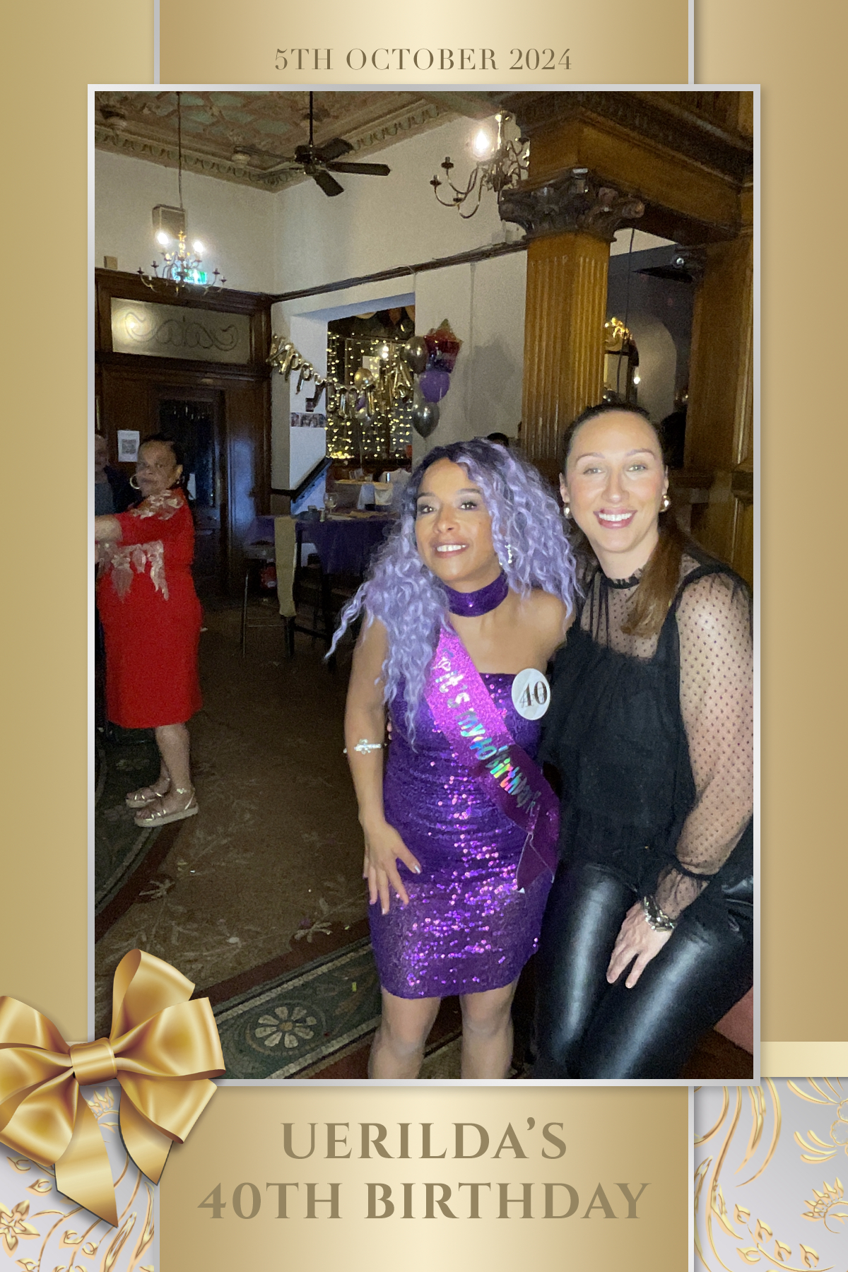 Uerilda's 40th Birthday | View more photos from the event at gallery.liverpoolselfiemirror.co.uk/u/LiverpoolSelfieMirror/Uerildas-40th-Birthday