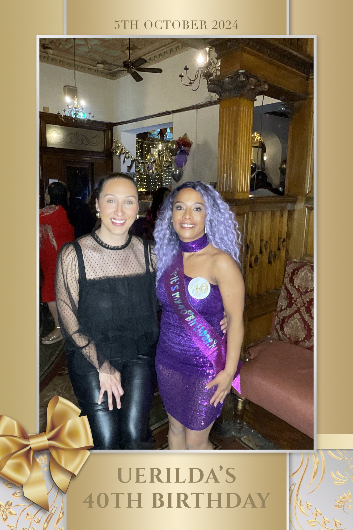 Uerilda's 40th Birthday | View more photos from the event at gallery.liverpoolselfiemirror.co.uk/u/LiverpoolSelfieMirror/Uerildas-40th-Birthday