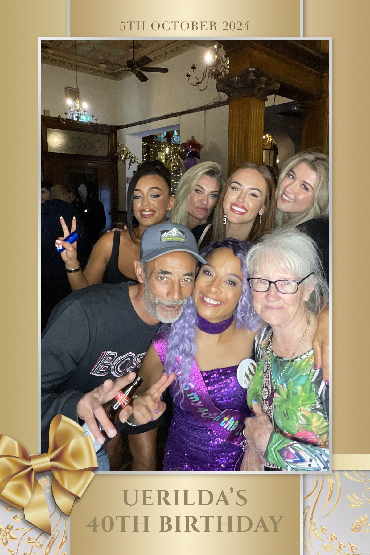 Uerilda's 40th Birthday | View more photos from the event at gallery.liverpoolselfiemirror.co.uk/u/LiverpoolSelfieMirror/Uerildas-40th-Birthday