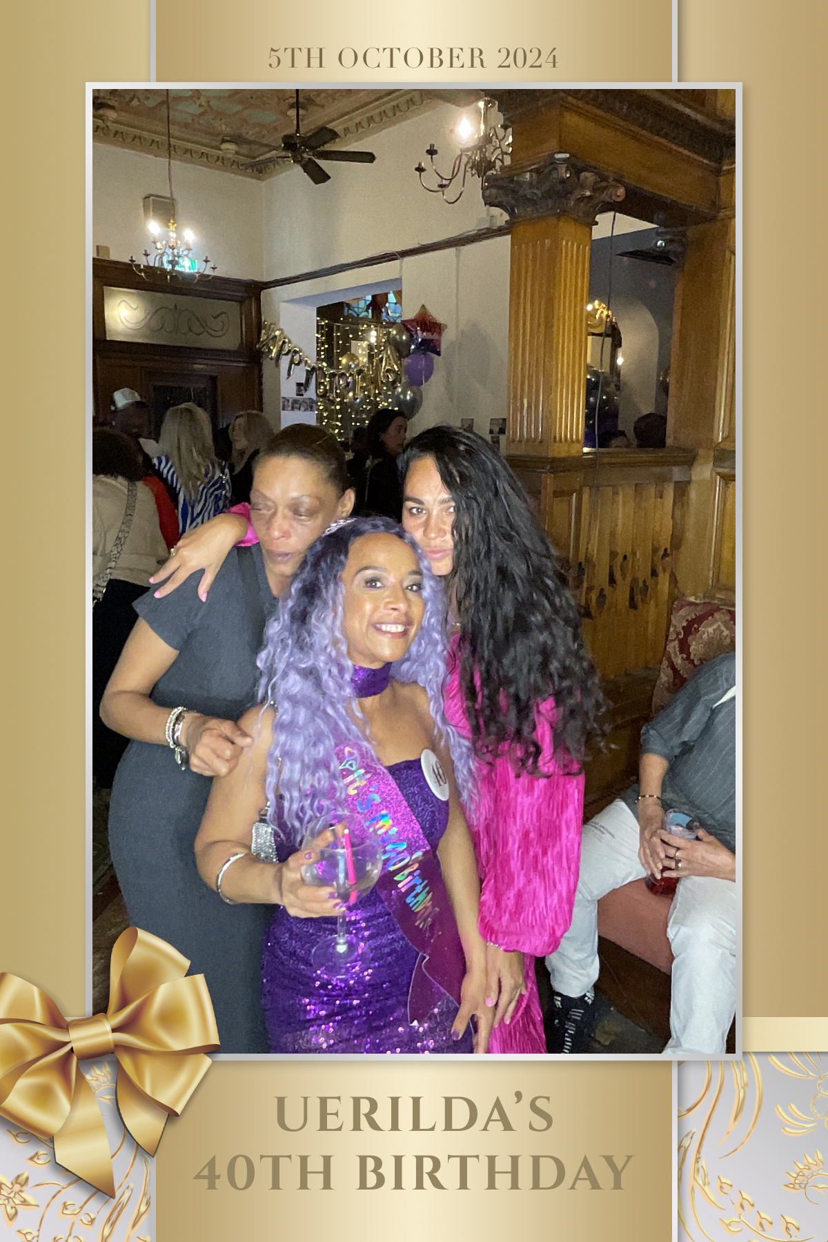 Uerilda's 40th Birthday | View more photos from the event at gallery.liverpoolselfiemirror.co.uk/u/LiverpoolSelfieMirror/Uerildas-40th-Birthday
