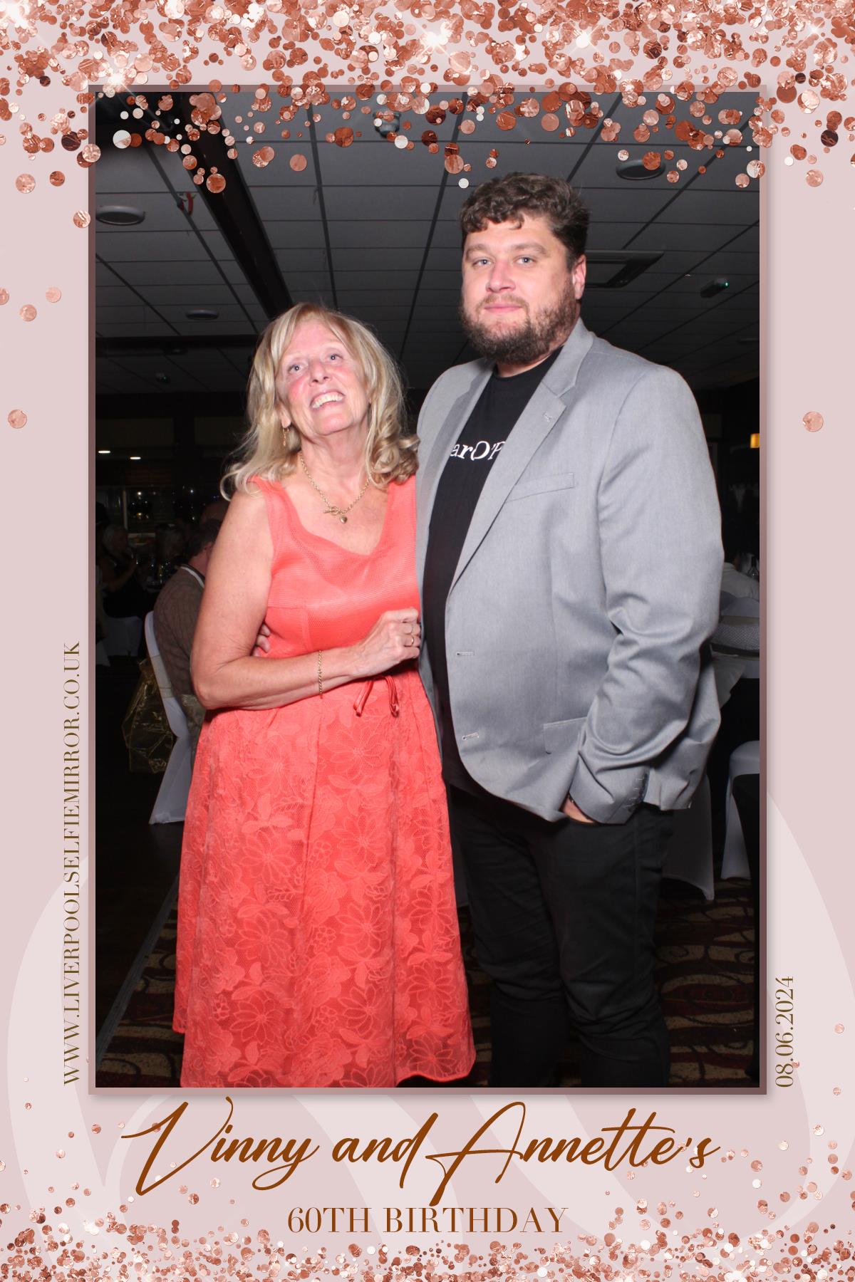 Vinny & Annette's 60th Birthday | View more photos from the event at gallery.liverpoolselfiemirror.co.uk/u/LiverpoolSelfieMirror/Vinny-Annettes-60th-Birthday