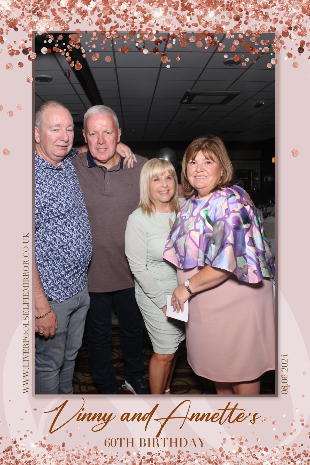 Vinny & Annette's 60th Birthday | View more photos from the event at gallery.liverpoolselfiemirror.co.uk/u/LiverpoolSelfieMirror/Vinny-Annettes-60th-Birthday