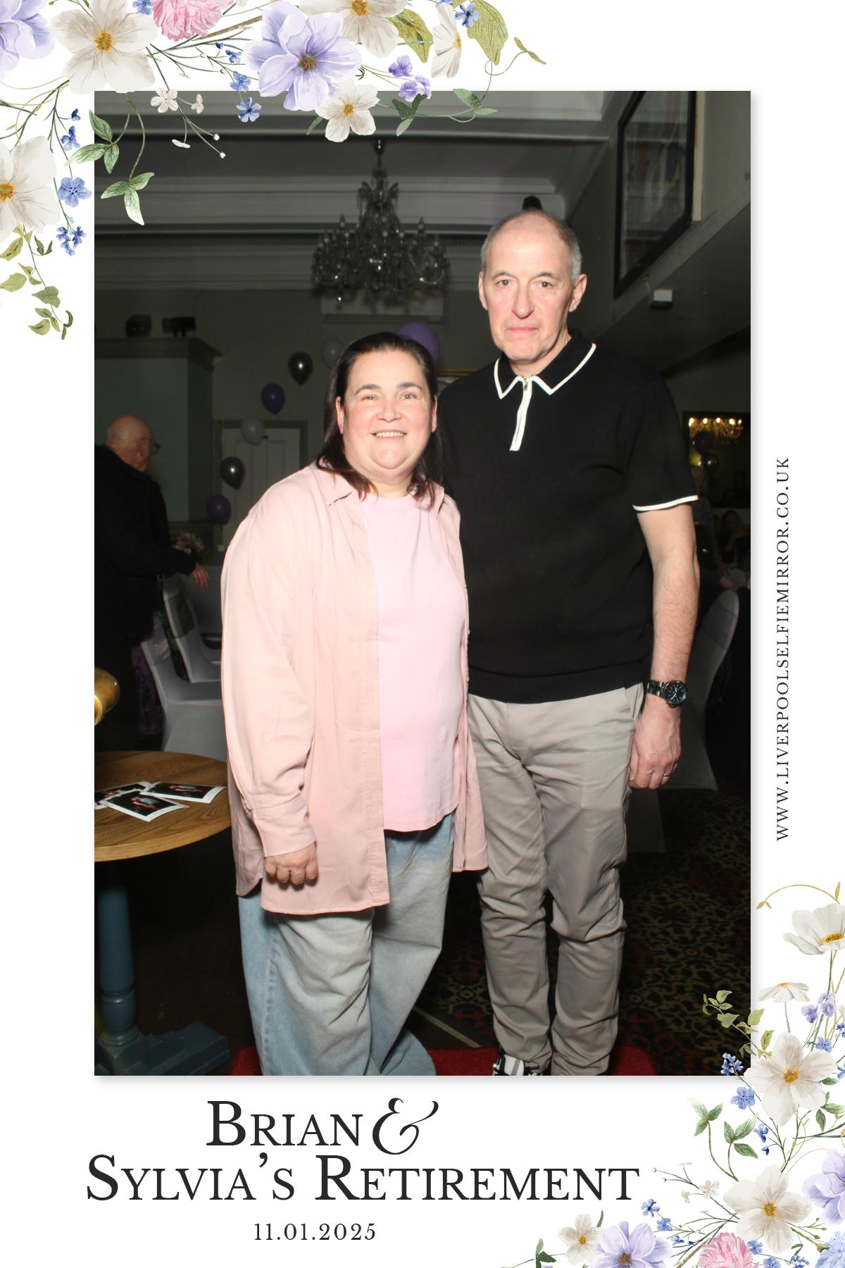 Brian & Sylvia's Retirement Party | View more photos from the event at gallery.liverpoolselfiemirror.co.uk/u/LiverpoolSelfieMirror/Brian-Sylvias-Retirement-Party