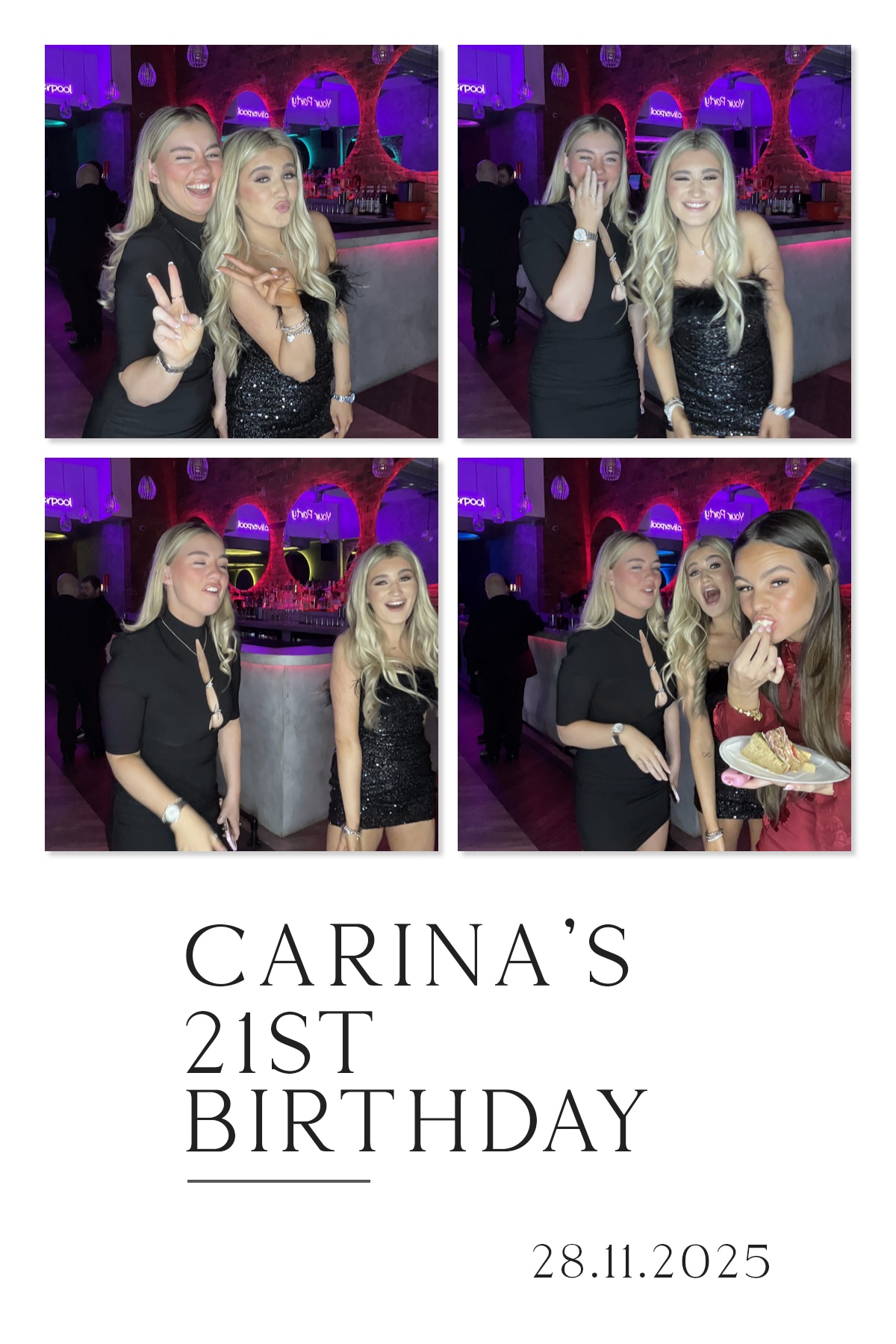 Carina's 21st Birthday | View more photos from the event at gallery.liverpoolselfiemirror.co.uk/u/LiverpoolSelfieMirror/Carinas-21st-Birthday