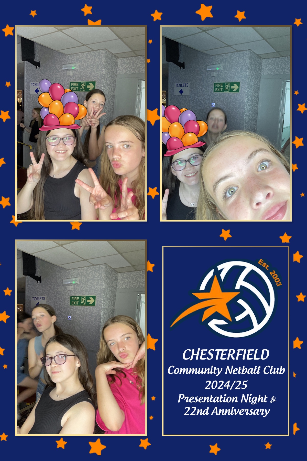 Chesterfield Netball Team 2024/25 | View more photos from the event at gallery.liverpoolselfiemirror.co.uk/u/LiverpoolSelfieMirror/Chesterfield-Netball-Team-202425