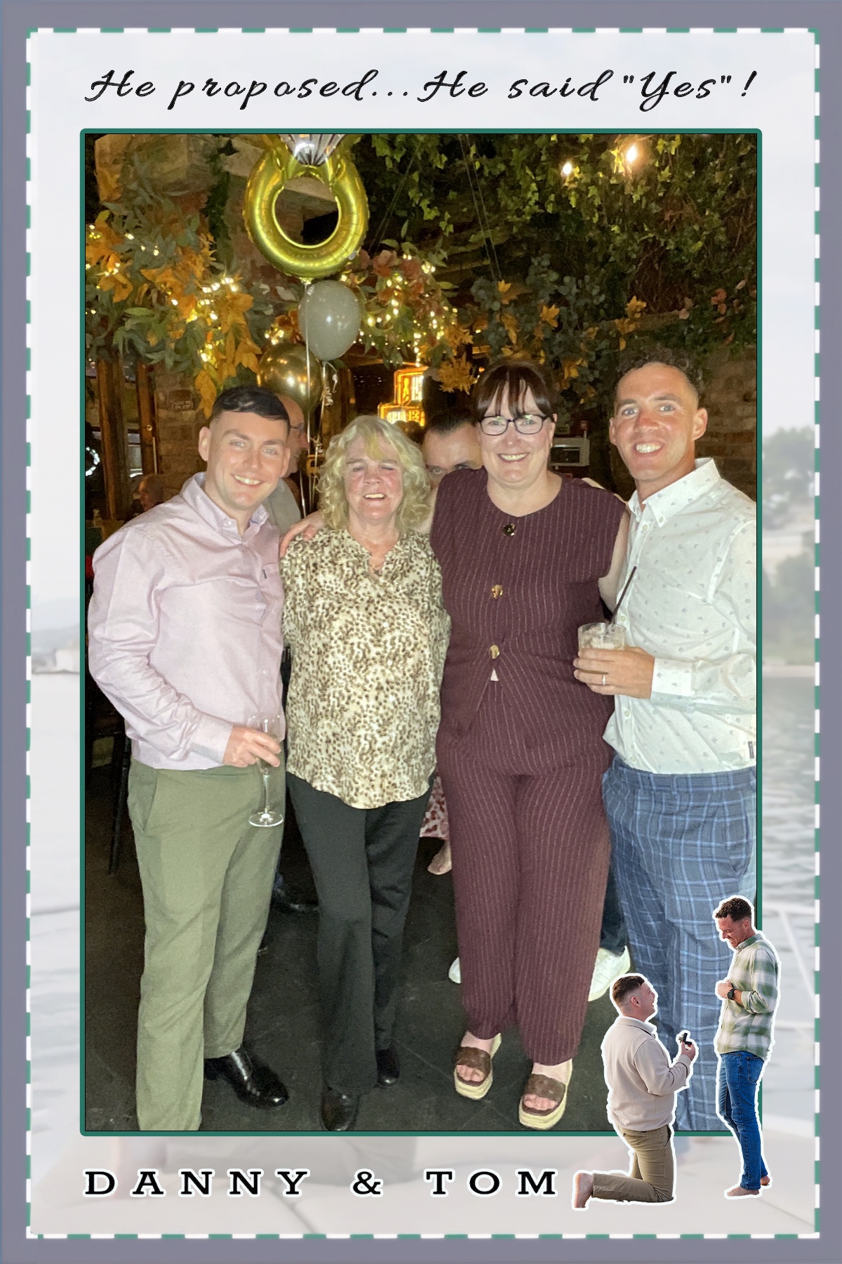 Danny & Tom's Engagement Party | View more photos from the event at gallery.liverpoolselfiemirror.co.uk/u/LiverpoolSelfieMirror/Danny-Toms-Engagement-Party