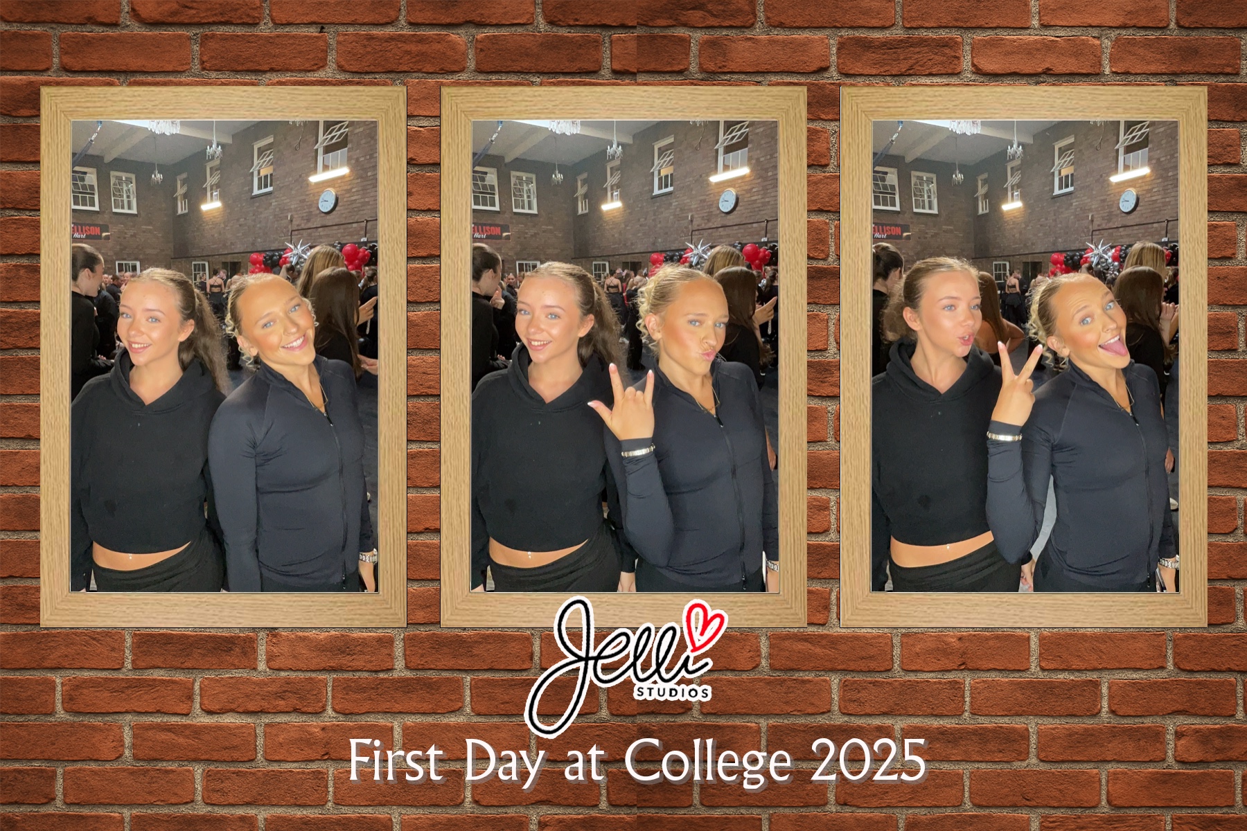 Jelli Studios First Day of College 2025 | View more photos from the event at gallery.liverpoolselfiemirror.co.uk/u/LiverpoolSelfieMirror/Jelli-Studios-First-Day-of-College-2025
