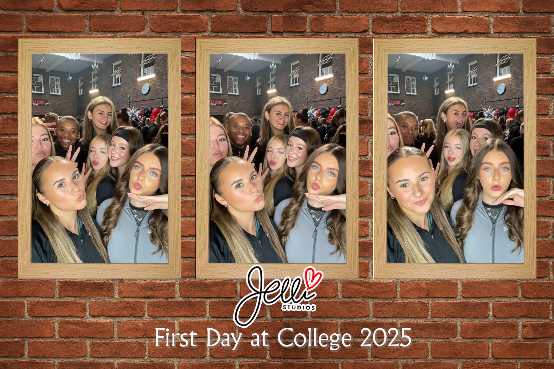 Jelli Studios First Day of College 2025 | View more photos from the event at gallery.liverpoolselfiemirror.co.uk/u/LiverpoolSelfieMirror/Jelli-Studios-First-Day-of-College-2025
