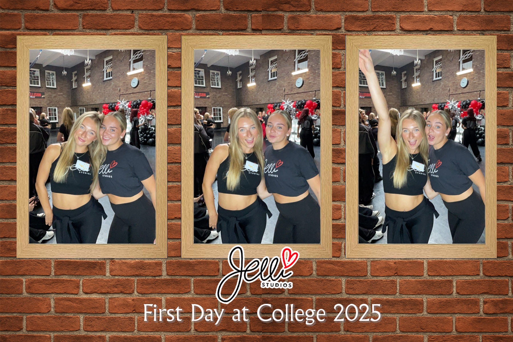 Jelli Studios First Day of College 2025 | View more photos from the event at gallery.liverpoolselfiemirror.co.uk/u/LiverpoolSelfieMirror/Jelli-Studios-First-Day-of-College-2025