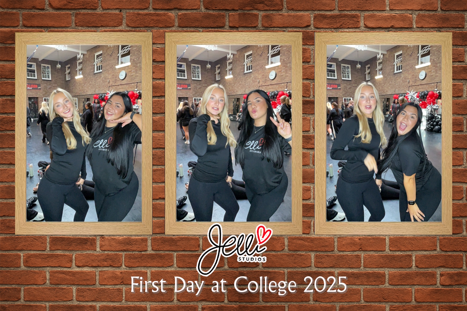 Jelli Studios First Day of College 2025 | View more photos from the event at gallery.liverpoolselfiemirror.co.uk/u/LiverpoolSelfieMirror/Jelli-Studios-First-Day-of-College-2025