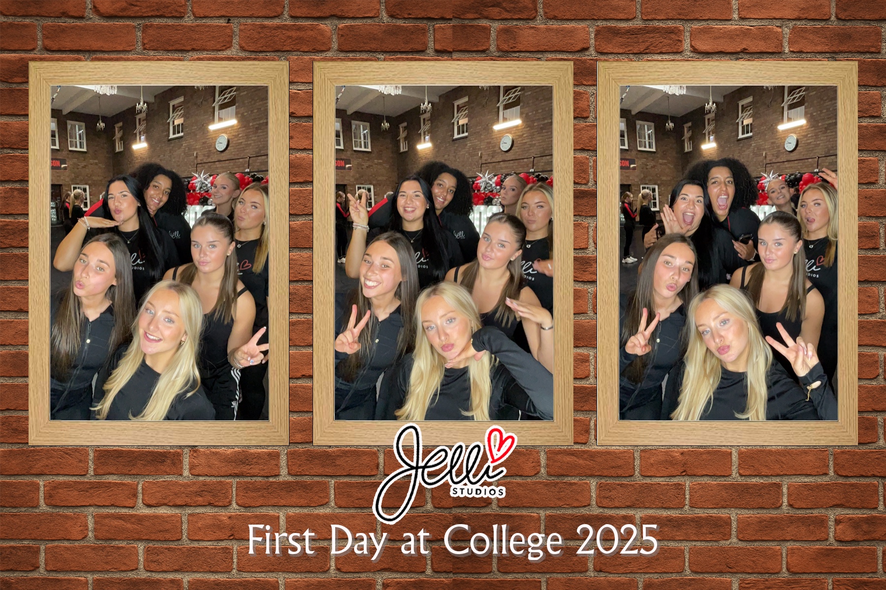 Jelli Studios First Day of College 2025 | View more photos from the event at gallery.liverpoolselfiemirror.co.uk/u/LiverpoolSelfieMirror/Jelli-Studios-First-Day-of-College-2025