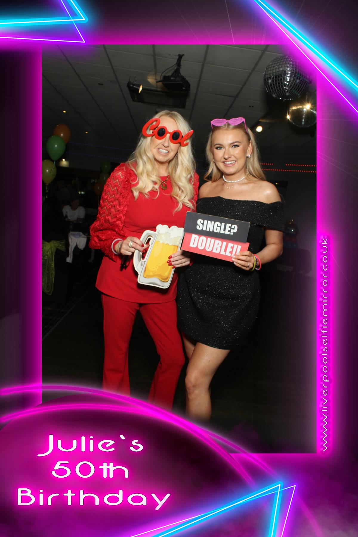 Julie's 50th Birthday | View more photos from the event at gallery.liverpoolselfiemirror.co.uk/u/LiverpoolSelfieMirror/Julies-50th-Birthday-0