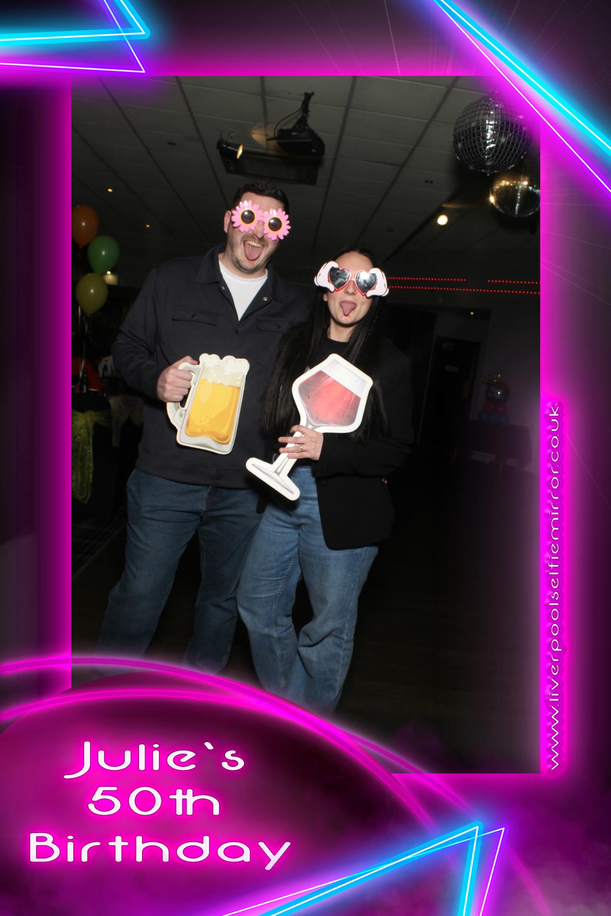 Julie's 50th Birthday | View more photos from the event at gallery.liverpoolselfiemirror.co.uk/u/LiverpoolSelfieMirror/Julies-50th-Birthday-0