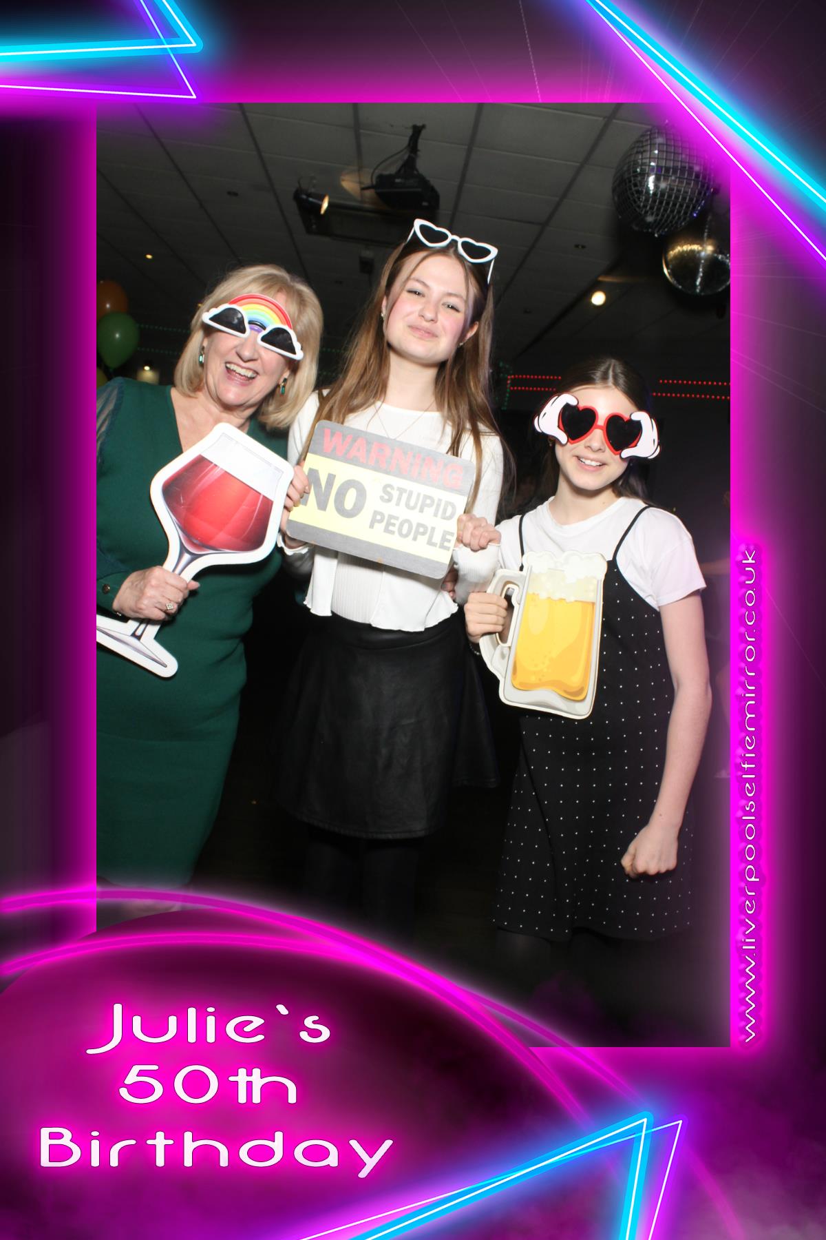 Julie's 50th Birthday | View more photos from the event at gallery.liverpoolselfiemirror.co.uk/u/LiverpoolSelfieMirror/Julies-50th-Birthday-0