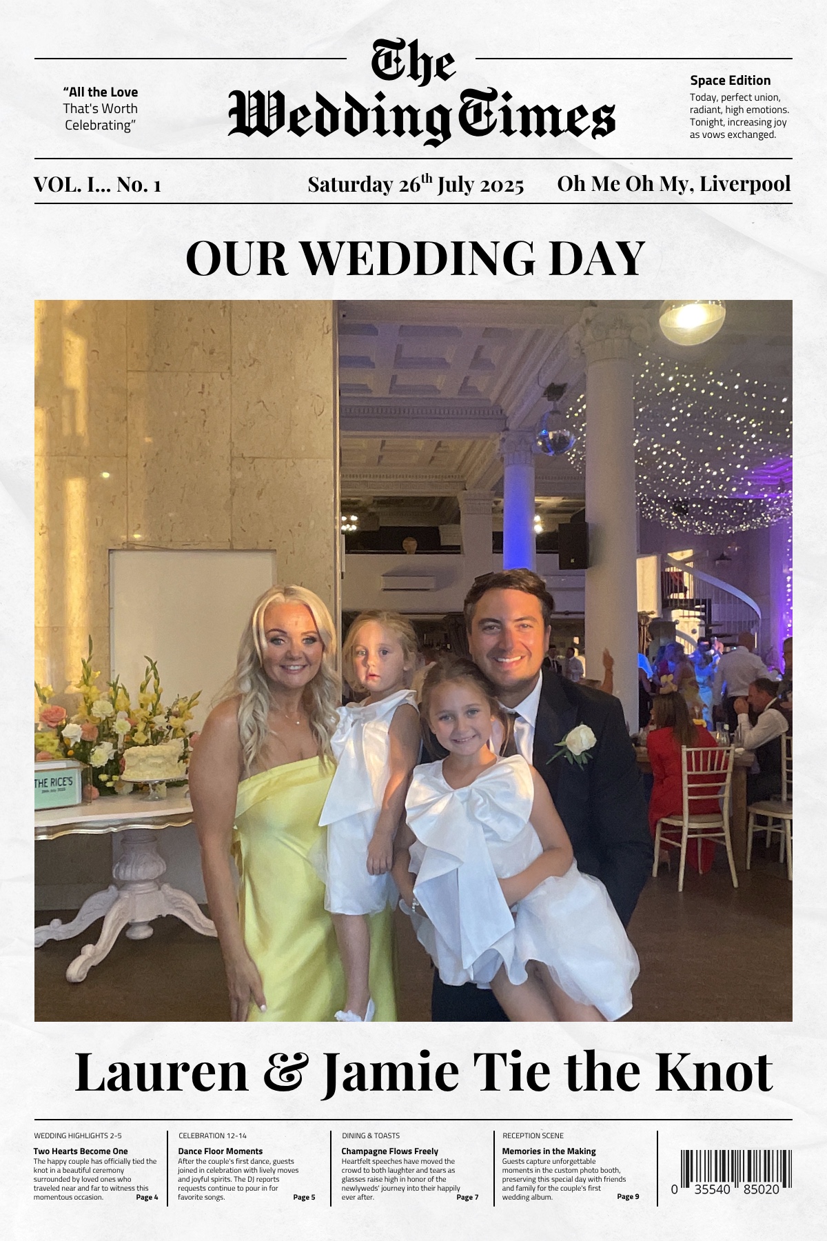 Lauren & Jamie's Wedding | View more photos from the event at gallery.liverpoolselfiemirror.co.uk/u/LiverpoolSelfieMirror/Lauren-Jamies-Wedding