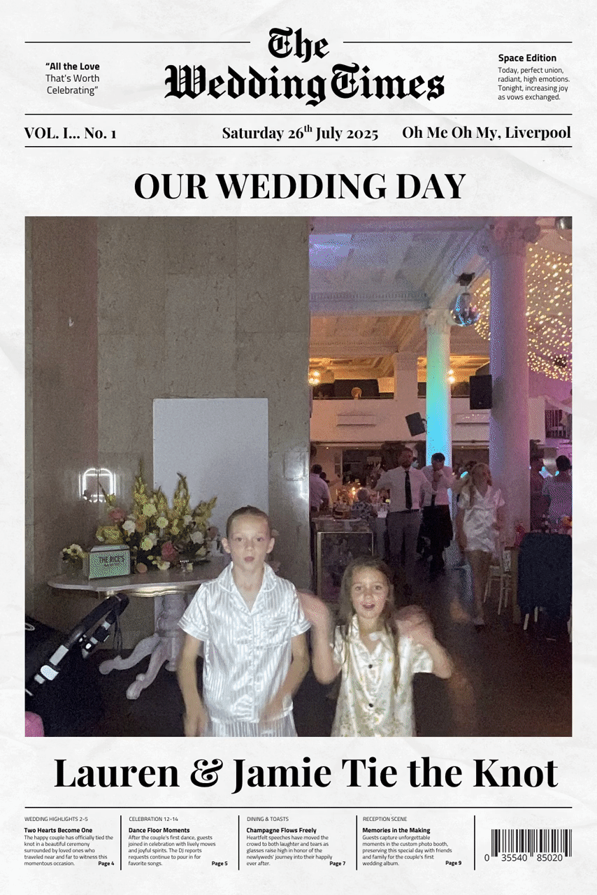 Lauren & Jamie's Wedding | View more photos from the event at gallery.liverpoolselfiemirror.co.uk/u/LiverpoolSelfieMirror/Lauren-Jamies-Wedding