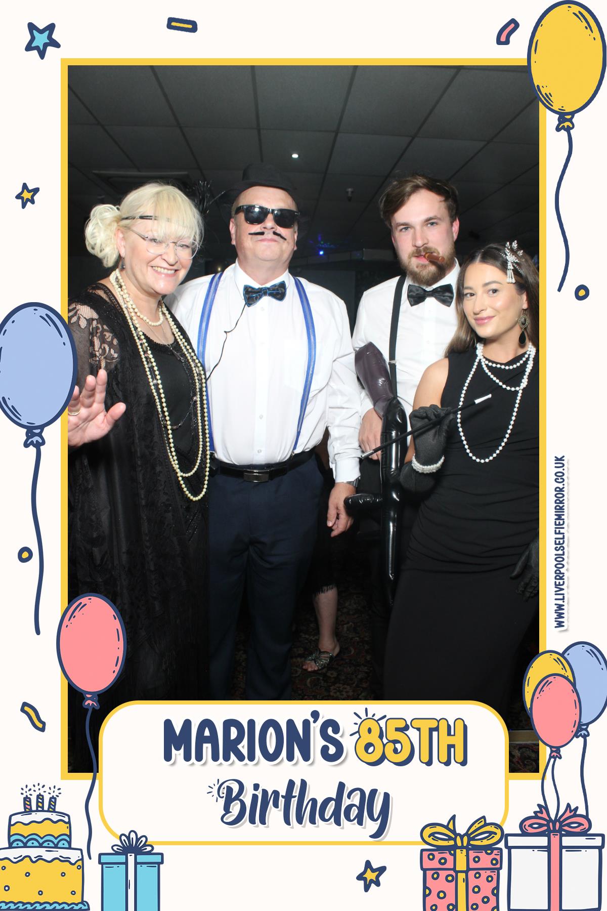 Marion's 85th Birthday | View more photos from the event at gallery.liverpoolselfiemirror.co.uk/u/LiverpoolSelfieMirror/Marions-85th-Birthday