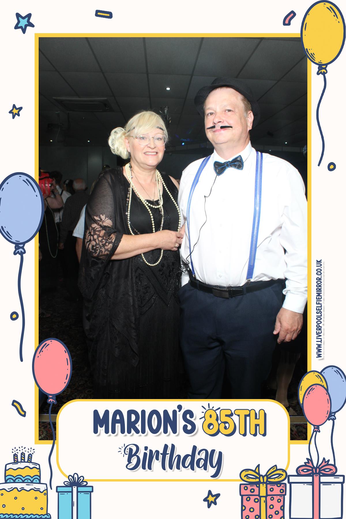 Marion's 85th Birthday | View more photos from the event at gallery.liverpoolselfiemirror.co.uk/u/LiverpoolSelfieMirror/Marions-85th-Birthday