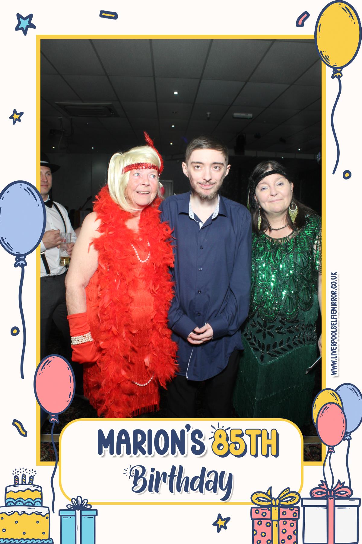 Marion's 85th Birthday | View more photos from the event at gallery.liverpoolselfiemirror.co.uk/u/LiverpoolSelfieMirror/Marions-85th-Birthday