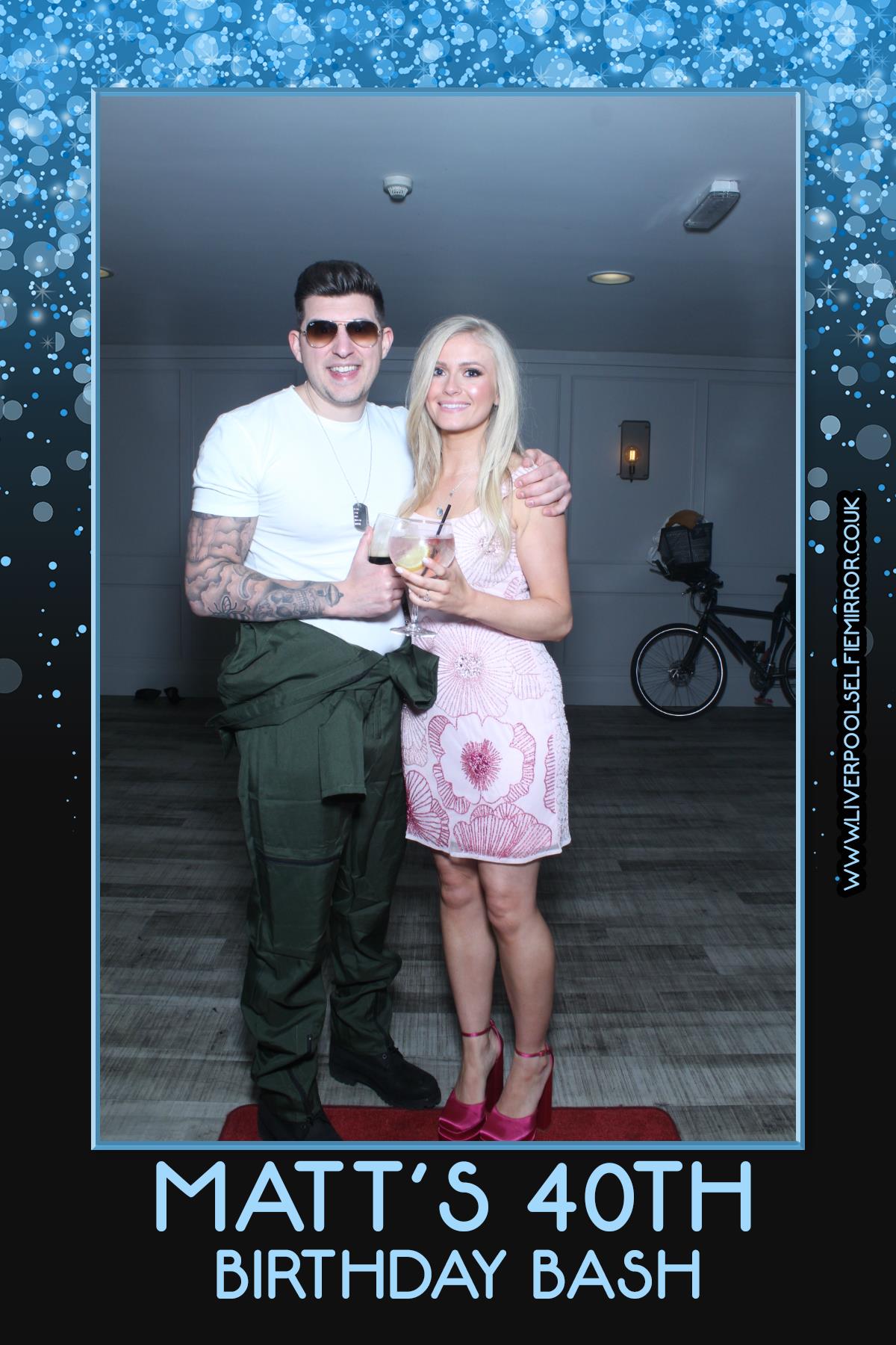 Matt's 40th Birthday | View more photos from the event at gallery.liverpoolselfiemirror.co.uk/u/LiverpoolSelfieMirror/Matts-40th-Birthday