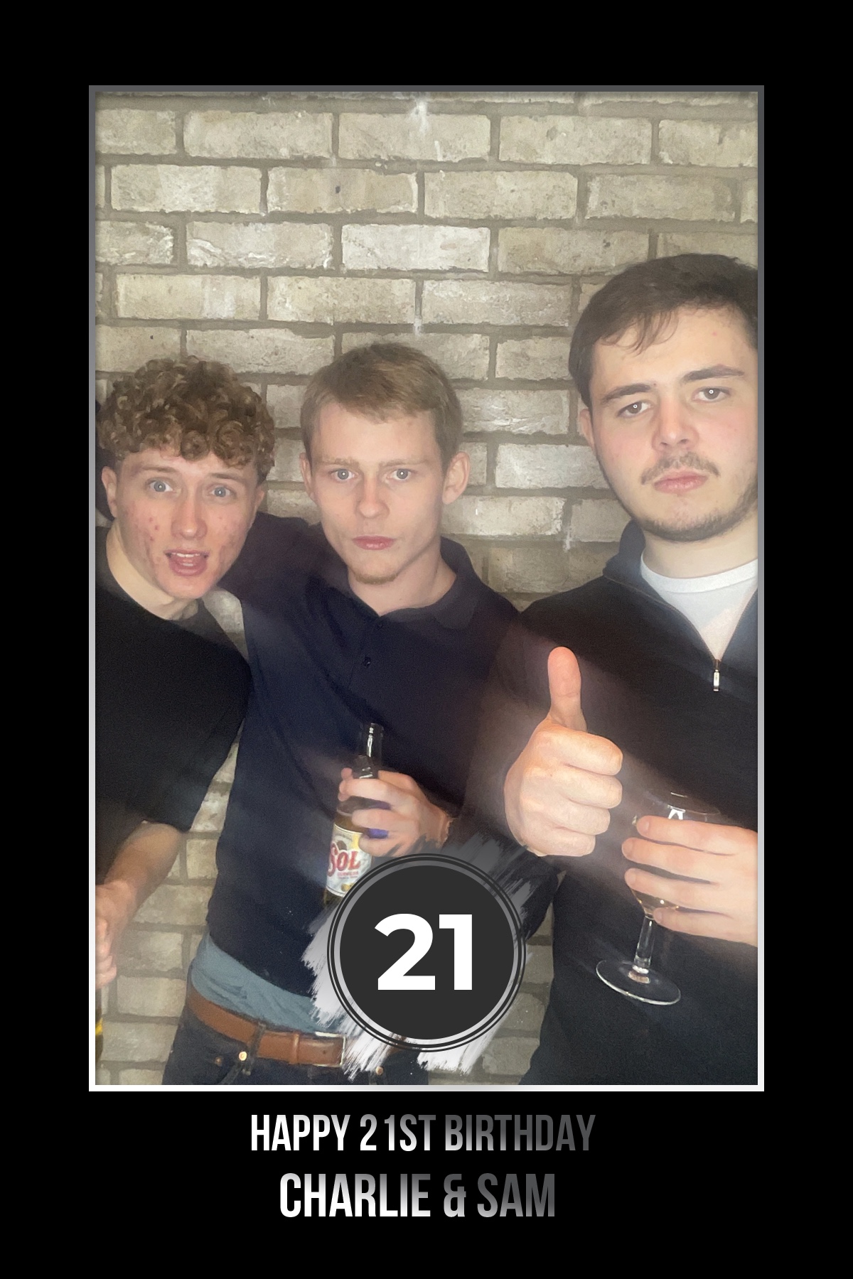 Sam & Charlie's 21st | View more photos from the event at gallery.liverpoolselfiemirror.co.uk/u/LiverpoolSelfieMirror/Sam-Charlies-21st