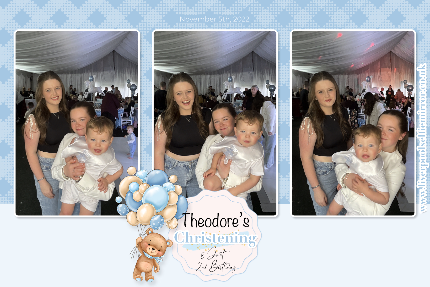 Theodore's Christening | View more photos from the event at gallery.liverpoolselfiemirror.co.uk/u/LiverpoolSelfieMirror/Theodores-Christening