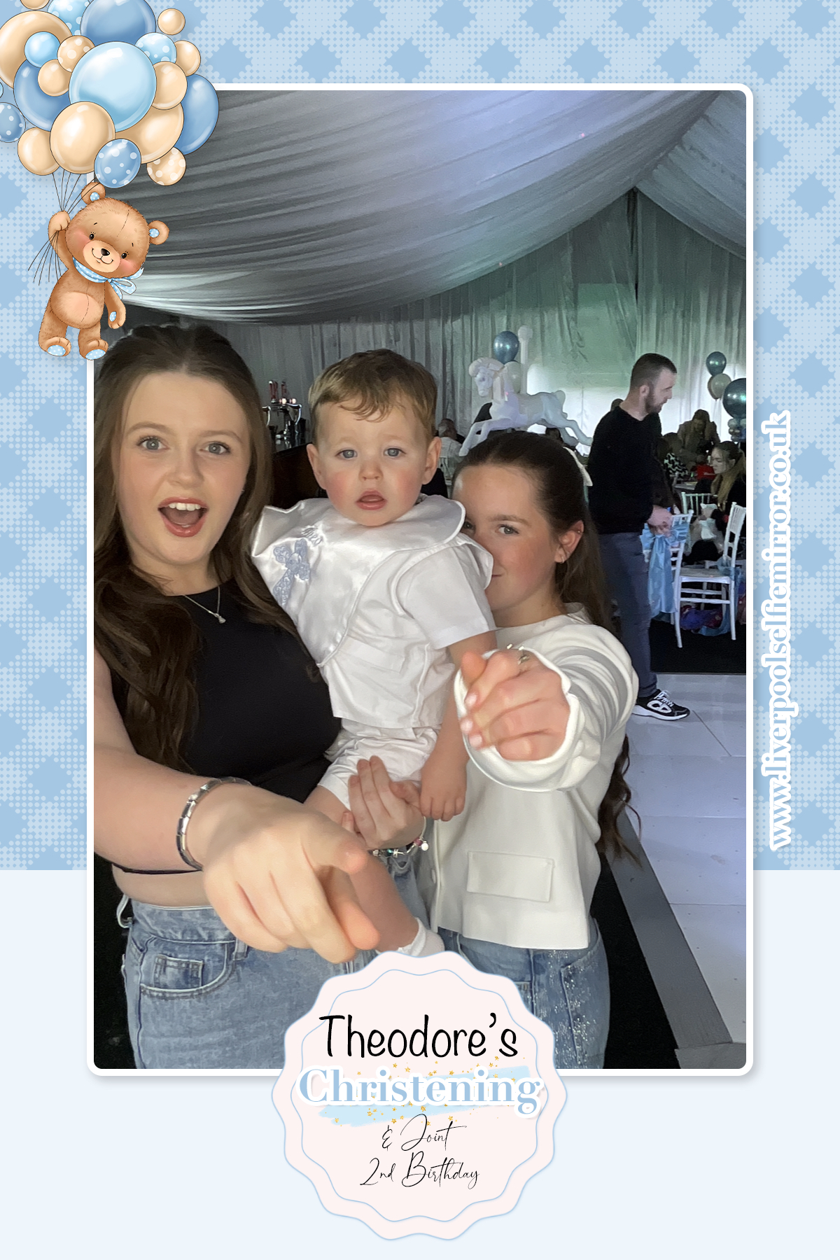 Theodore's Christening | View more photos from the event at gallery.liverpoolselfiemirror.co.uk/u/LiverpoolSelfieMirror/Theodores-Christening