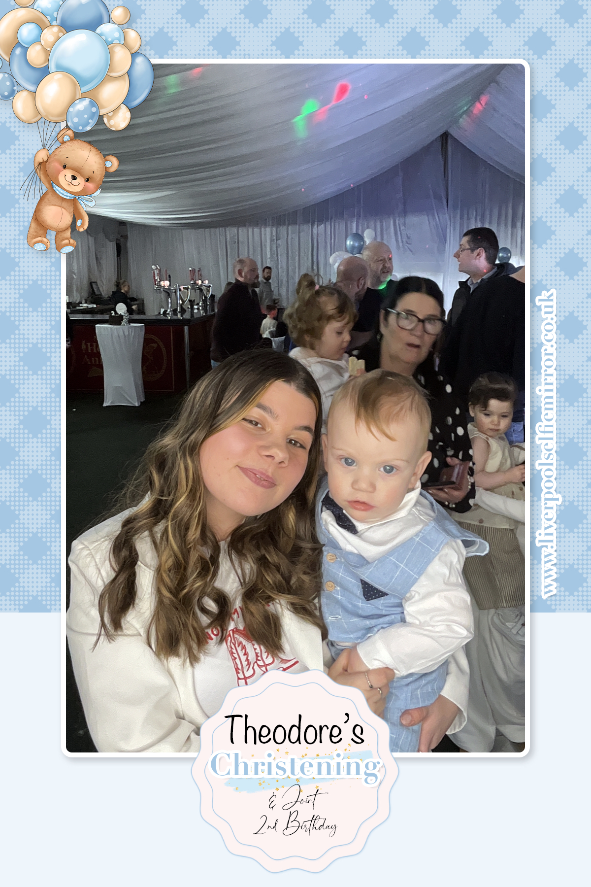 Theodore's Christening | View more photos from the event at gallery.liverpoolselfiemirror.co.uk/u/LiverpoolSelfieMirror/Theodores-Christening