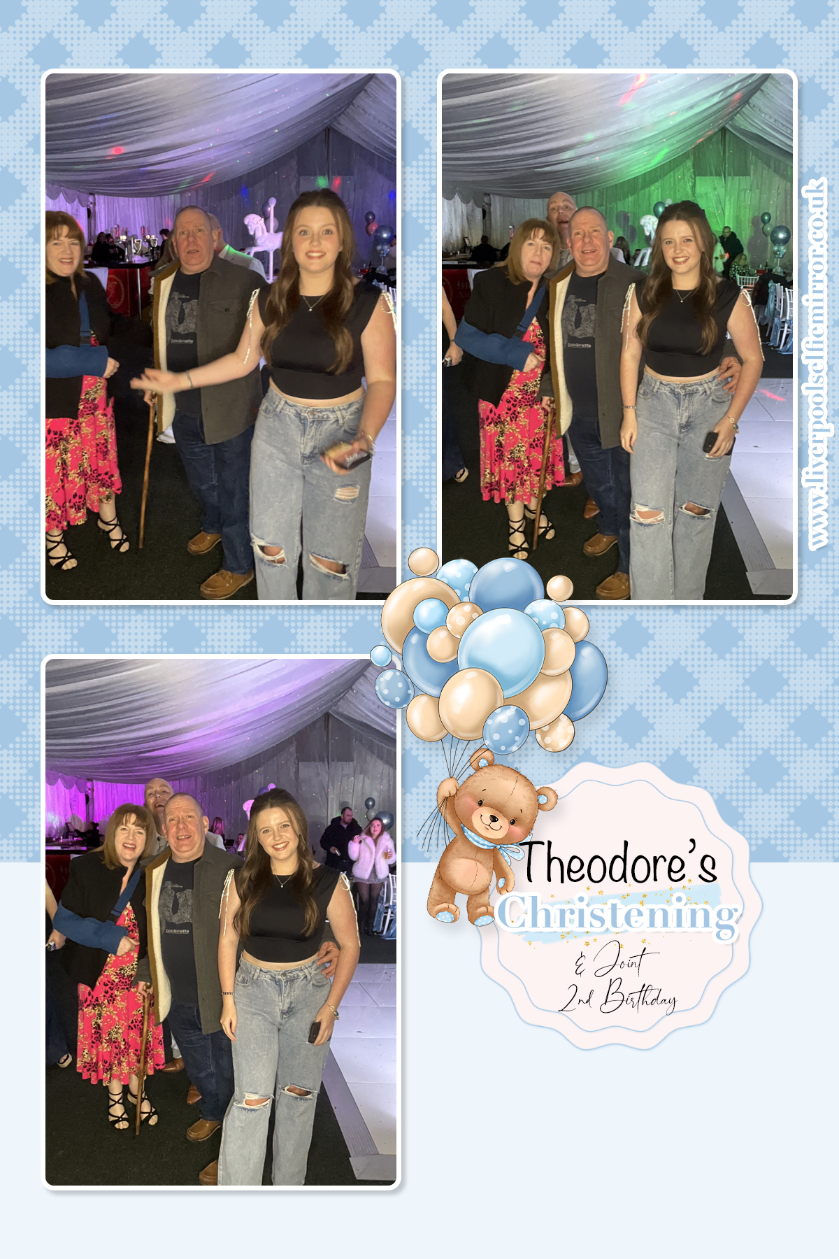 Theodore's Christening | View more photos from the event at gallery.liverpoolselfiemirror.co.uk/u/LiverpoolSelfieMirror/Theodores-Christening