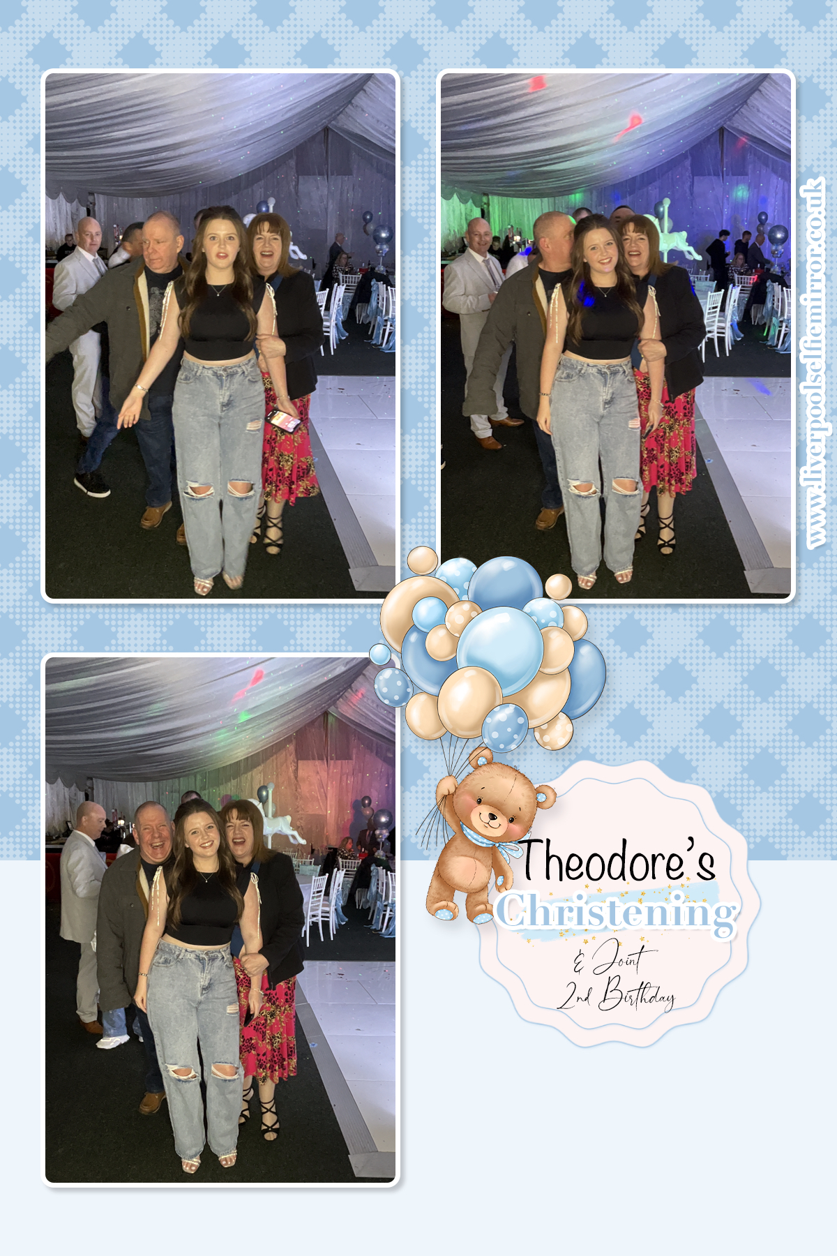 Theodore's Christening | View more photos from the event at gallery.liverpoolselfiemirror.co.uk/u/LiverpoolSelfieMirror/Theodores-Christening