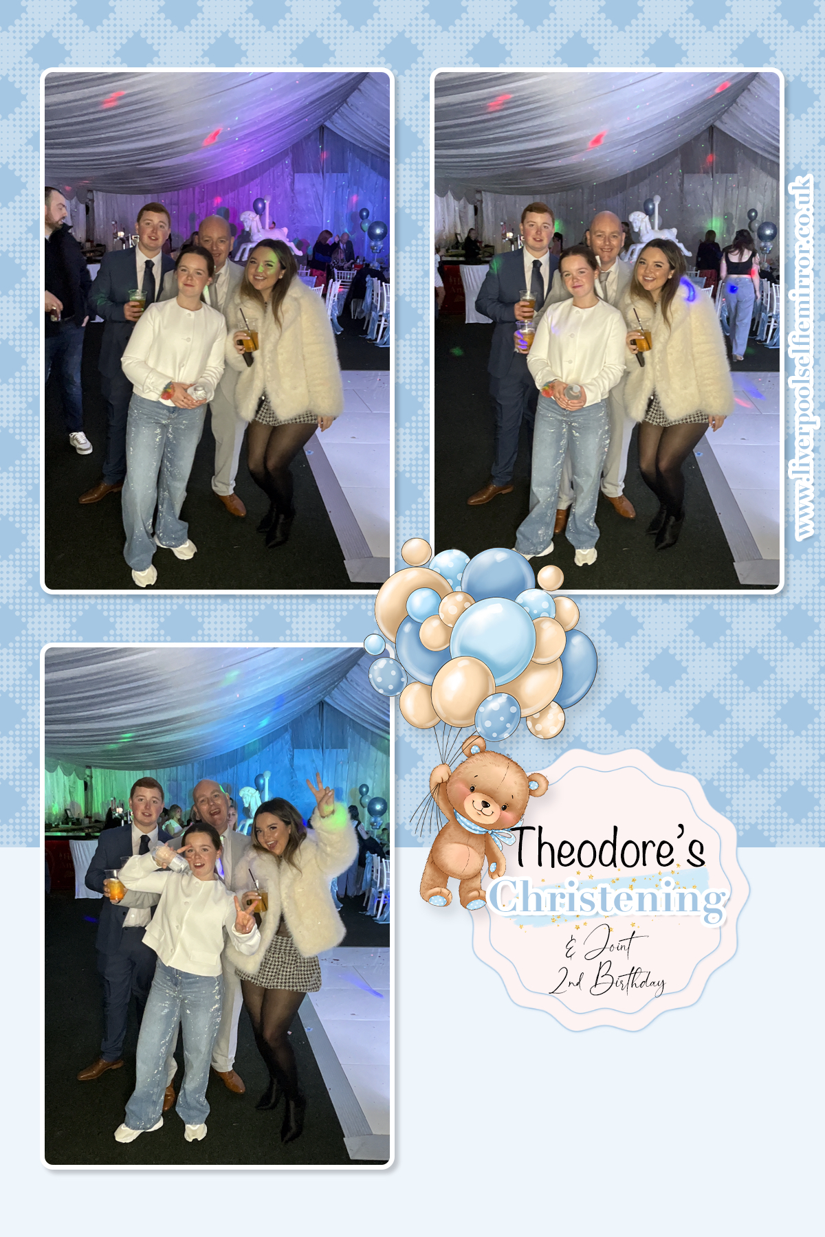 Theodore's Christening | View more photos from the event at gallery.liverpoolselfiemirror.co.uk/u/LiverpoolSelfieMirror/Theodores-Christening