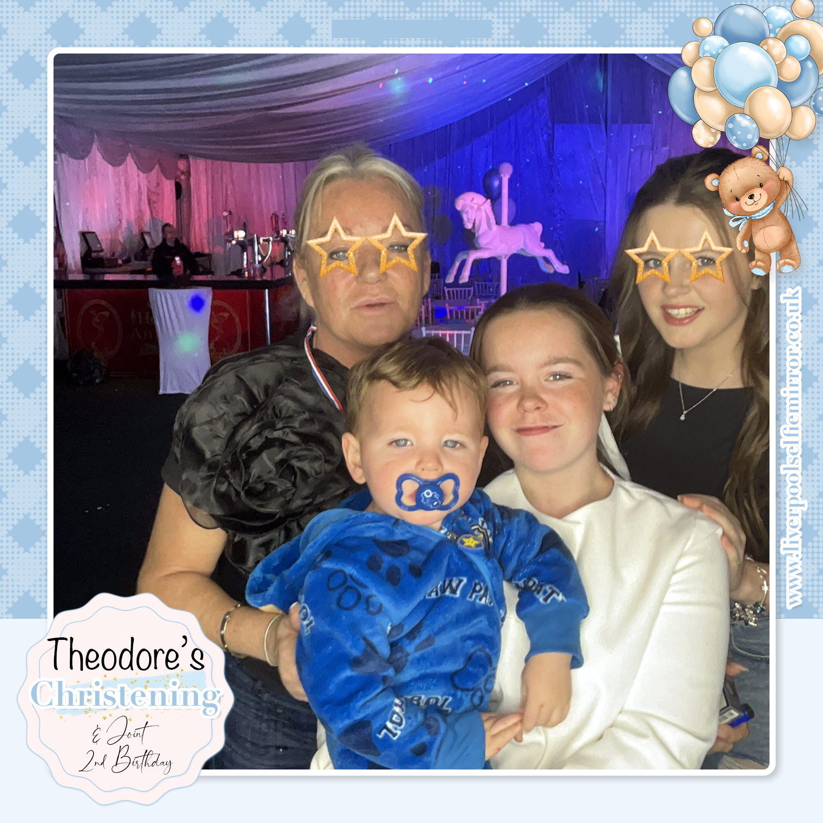 Theodore's Christening | View more photos from the event at gallery.liverpoolselfiemirror.co.uk/u/LiverpoolSelfieMirror/Theodores-Christening