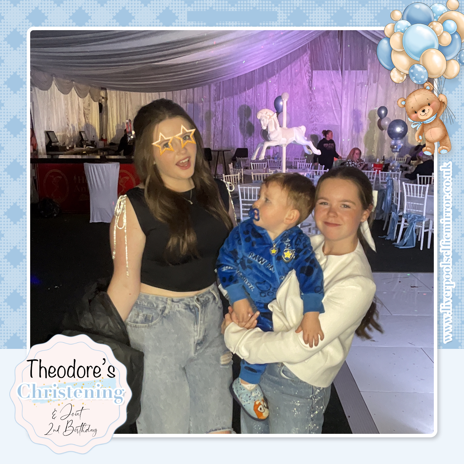 Theodore's Christening | View more photos from the event at gallery.liverpoolselfiemirror.co.uk/u/LiverpoolSelfieMirror/Theodores-Christening