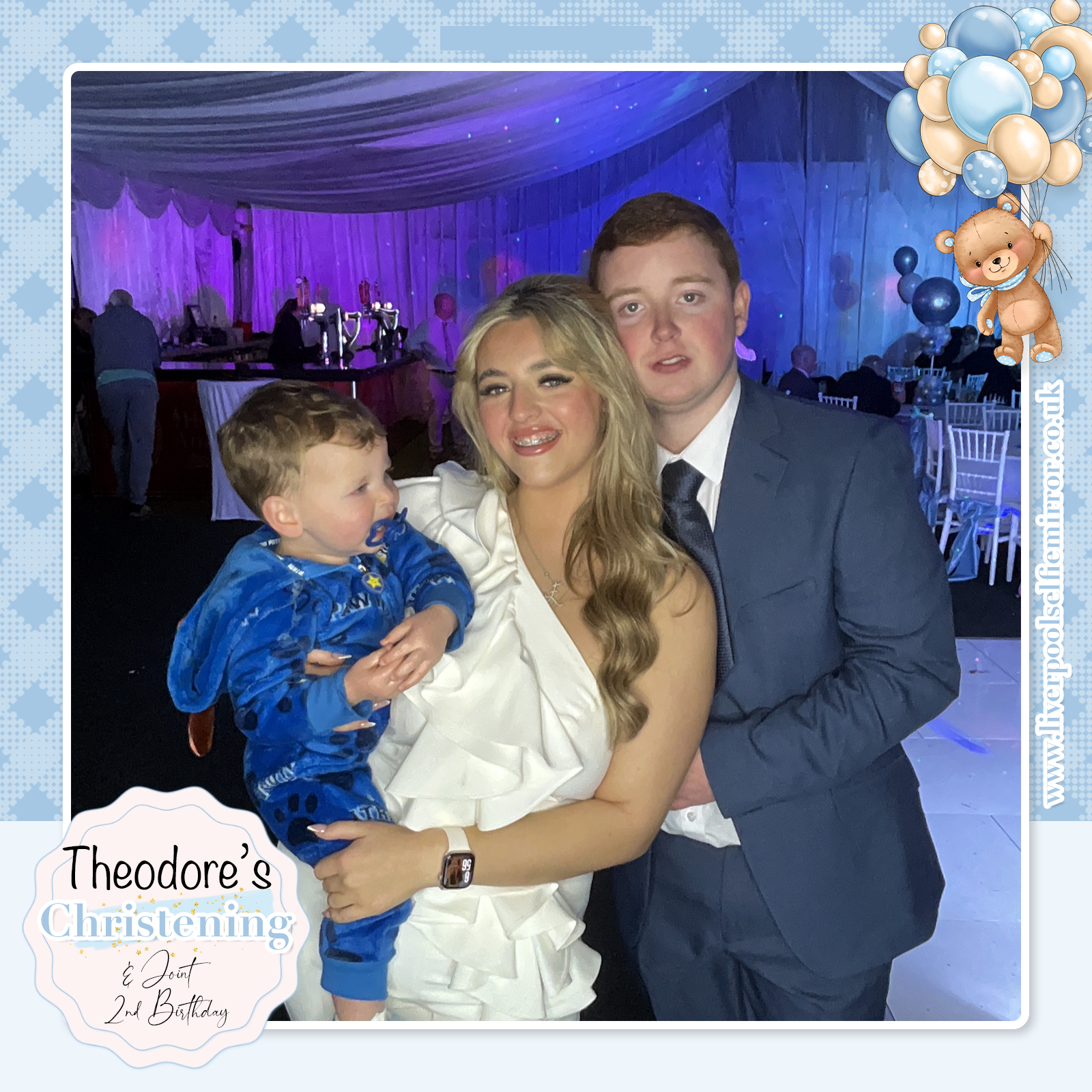 Theodore's Christening | View more photos from the event at gallery.liverpoolselfiemirror.co.uk/u/LiverpoolSelfieMirror/Theodores-Christening