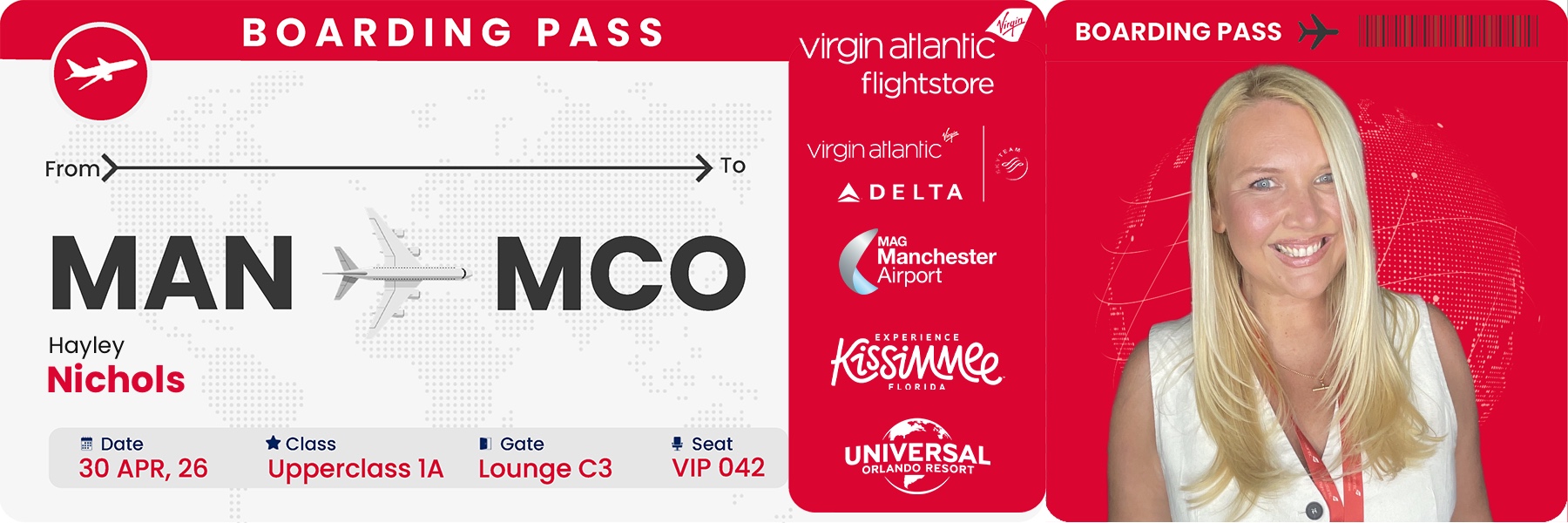 30 Years of Virgin Atlantic - Manchester to Orlando | View more photos from the event at gallery.liverpoolselfiemirror.co.uk/u/LiverpoolSelfieMirror/30-Years-of-Virgin-Atlantic-Manchester-to-Orlando