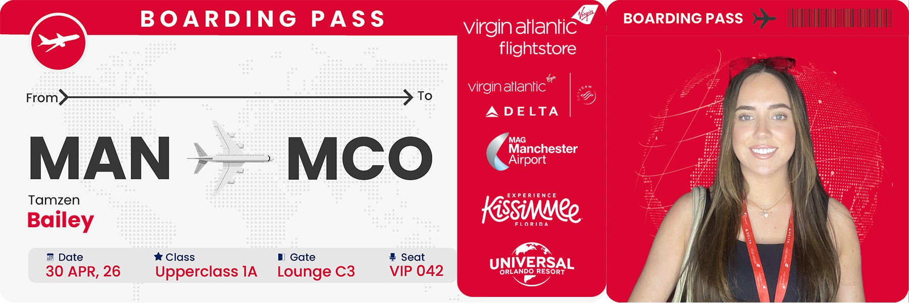 30 Years of Virgin Atlantic - Manchester to Orlando | View more photos from the event at gallery.liverpoolselfiemirror.co.uk/u/LiverpoolSelfieMirror/30-Years-of-Virgin-Atlantic-Manchester-to-Orlando
