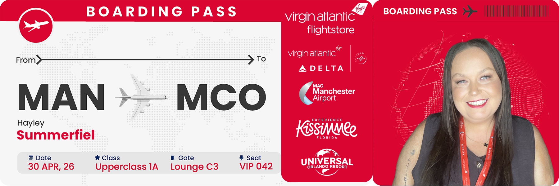 30 Years of Virgin Atlantic - Manchester to Orlando | View more photos from the event at gallery.liverpoolselfiemirror.co.uk/u/LiverpoolSelfieMirror/30-Years-of-Virgin-Atlantic-Manchester-to-Orlando