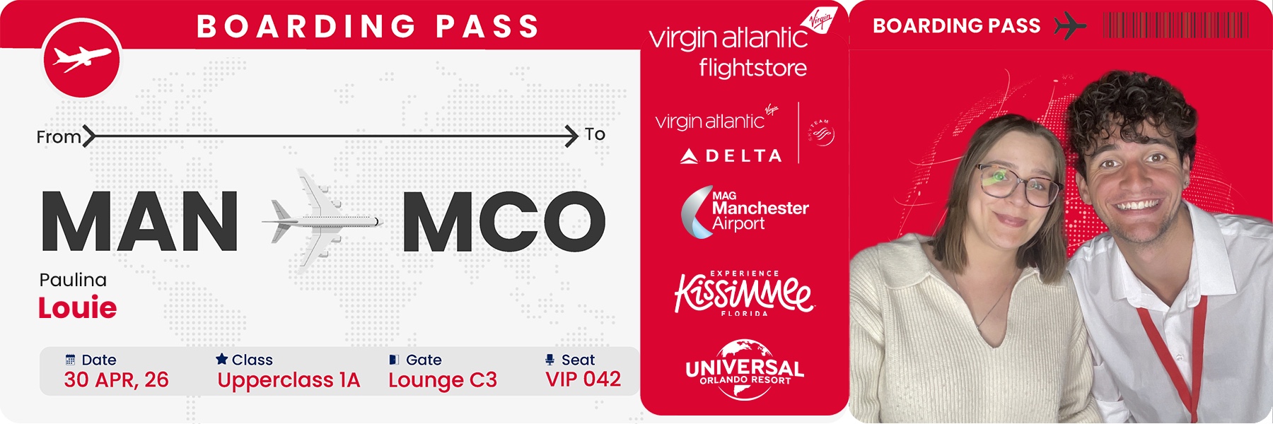 30 Years of Virgin Atlantic - Manchester to Orlando | View more photos from the event at gallery.liverpoolselfiemirror.co.uk/u/LiverpoolSelfieMirror/30-Years-of-Virgin-Atlantic-Manchester-to-Orlando