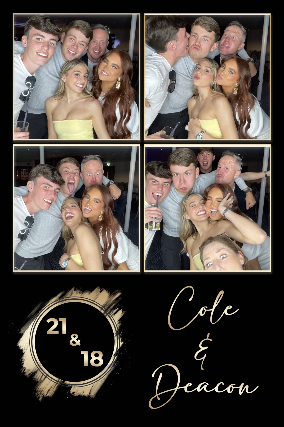 Cole & Deacon - 21 & 18 | View more photos from the event at gallery.liverpoolselfiemirror.co.uk/u/LiverpoolSelfieMirror/Cole-Deacon-21-18