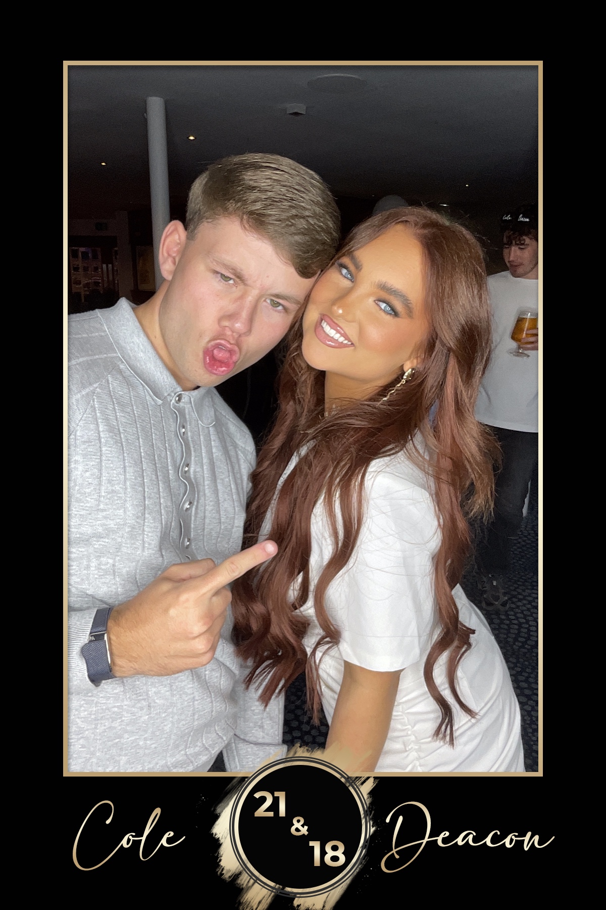 Cole & Deacon - 21 & 18 | View more photos from the event at gallery.liverpoolselfiemirror.co.uk/u/LiverpoolSelfieMirror/Cole-Deacon-21-18