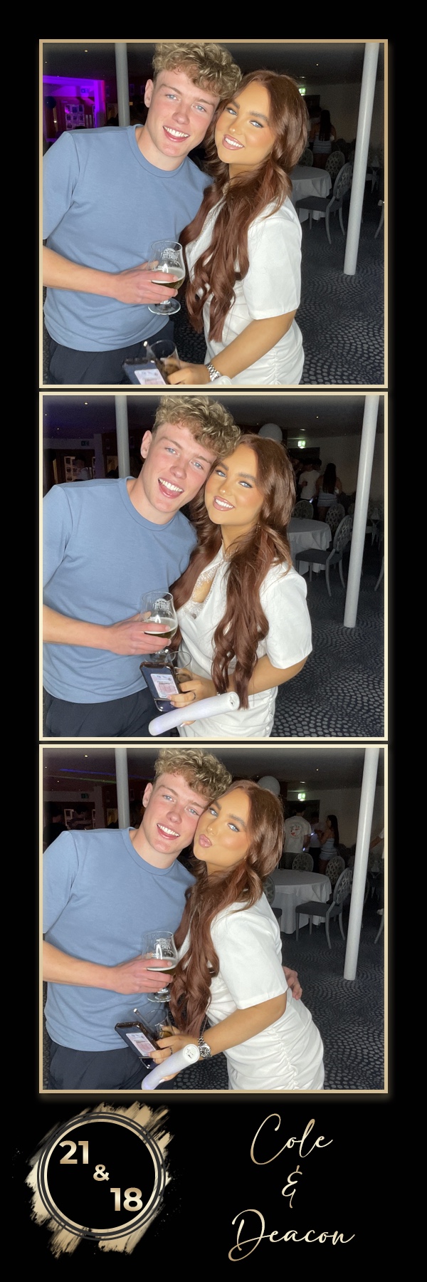 Cole & Deacon - 21 & 18 | View more photos from the event at gallery.liverpoolselfiemirror.co.uk/u/LiverpoolSelfieMirror/Cole-Deacon-21-18
