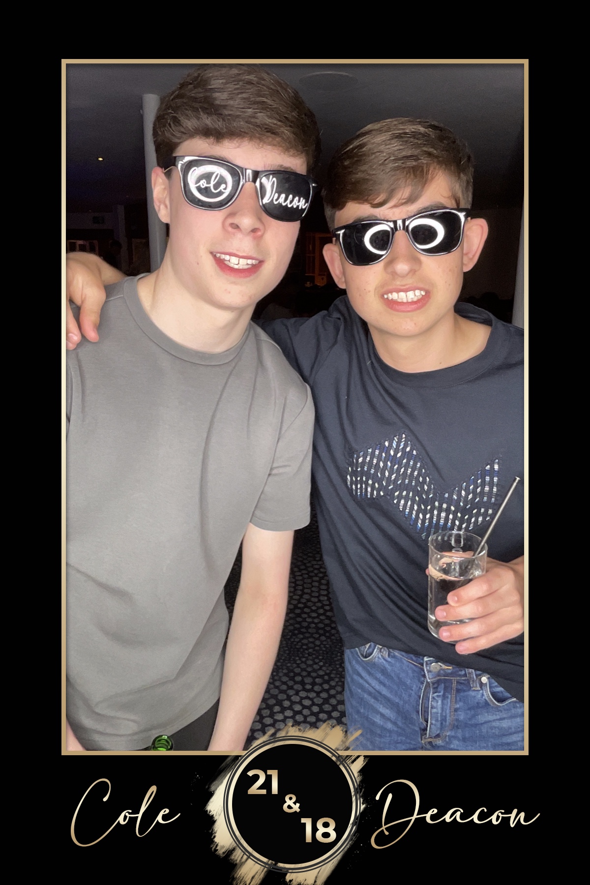 Cole & Deacon - 21 & 18 | View more photos from the event at gallery.liverpoolselfiemirror.co.uk/u/LiverpoolSelfieMirror/Cole-Deacon-21-18