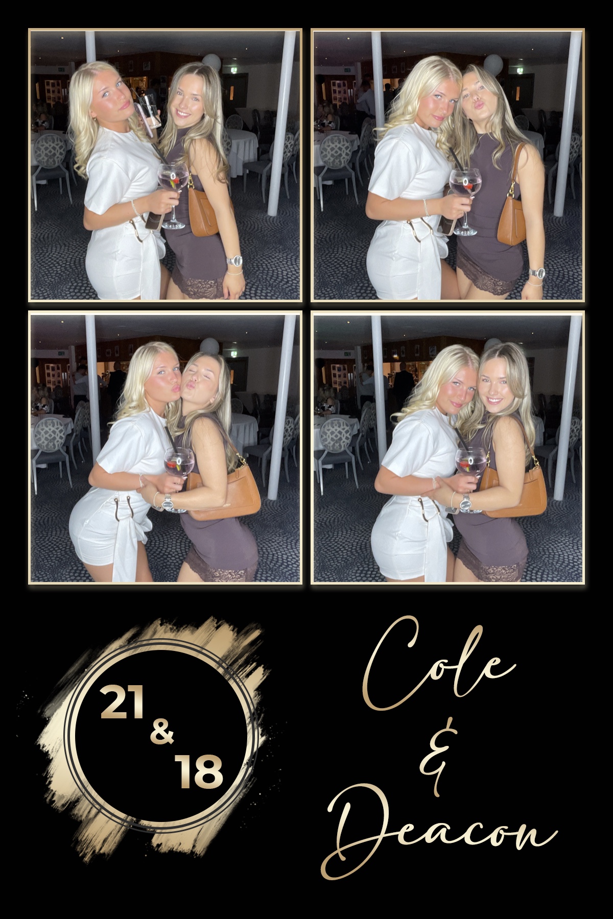 Cole & Deacon - 21 & 18 | View more photos from the event at gallery.liverpoolselfiemirror.co.uk/u/LiverpoolSelfieMirror/Cole-Deacon-21-18